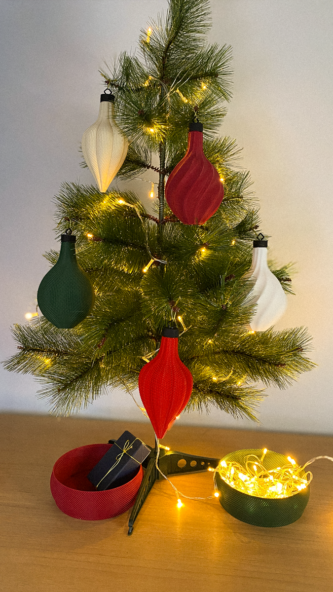 Concave Arches Christmas Ornament (Serie 3) - thumbnail 4